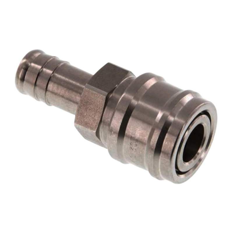 6 mm Druckluft Kupplung Dose Schnell Edelstahl NW 7,2 Tülle LW - PN 35 bar
