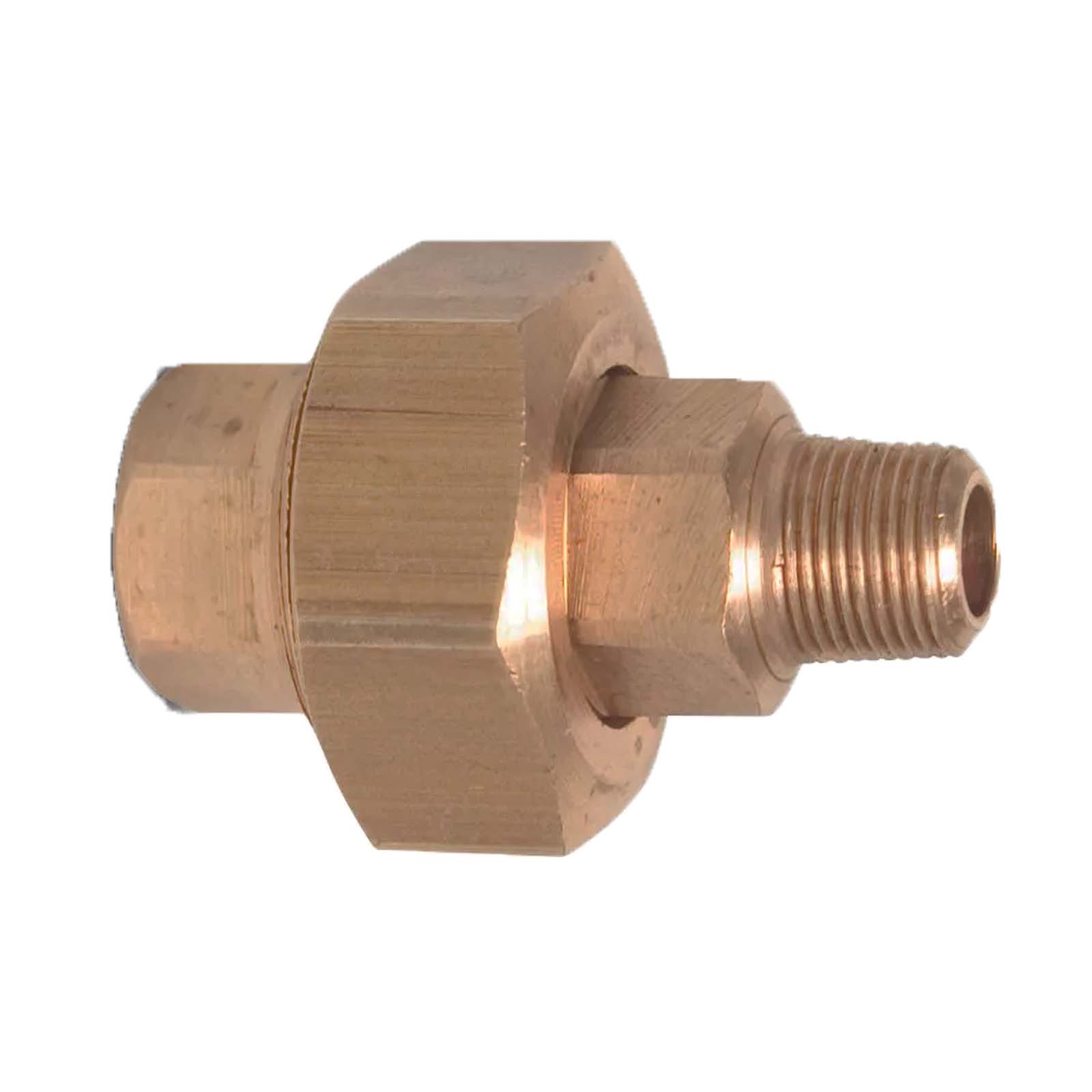 1/2" Verschraubung Innen x Außengewinde IG x AG Messing Fittings PN 30 bar bar
