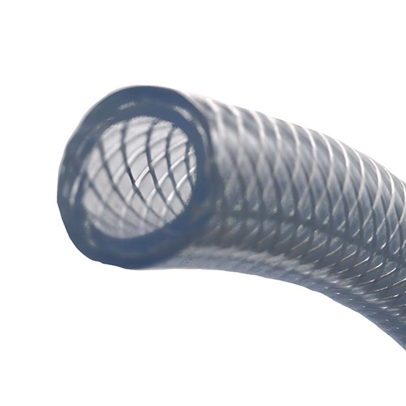 50 x 60 mm Gewebe Druckluft Universal Wasser Luft Kompressor Schlauch transparent PN 4 bar - 25 m