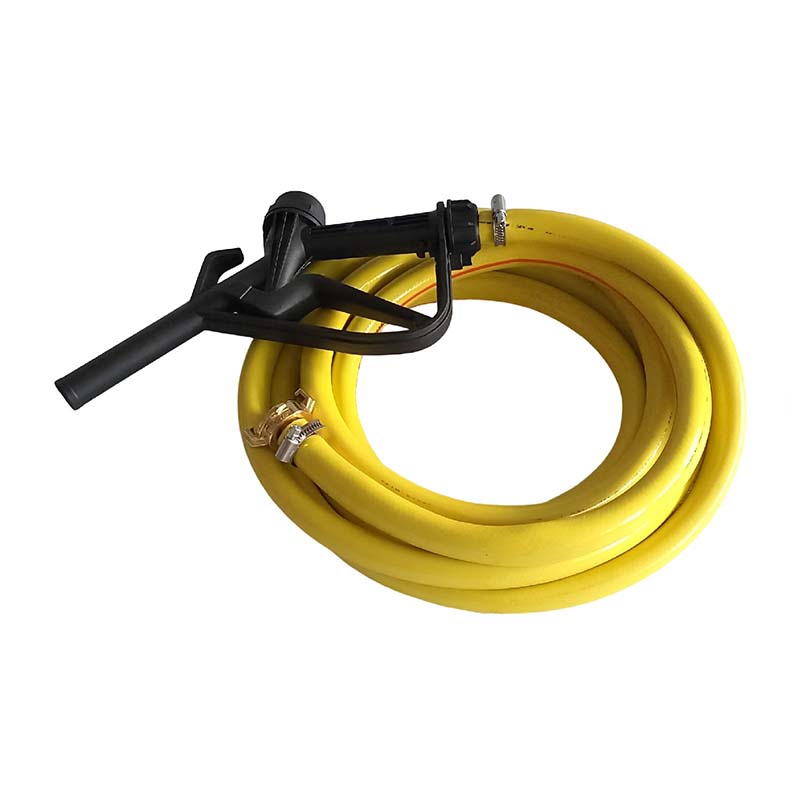 3/4" 19 mm Zapf Schlauch Garnitur mit Schnellkupplung - 4 m (PP Pistole schwarz) - PN 5 bar