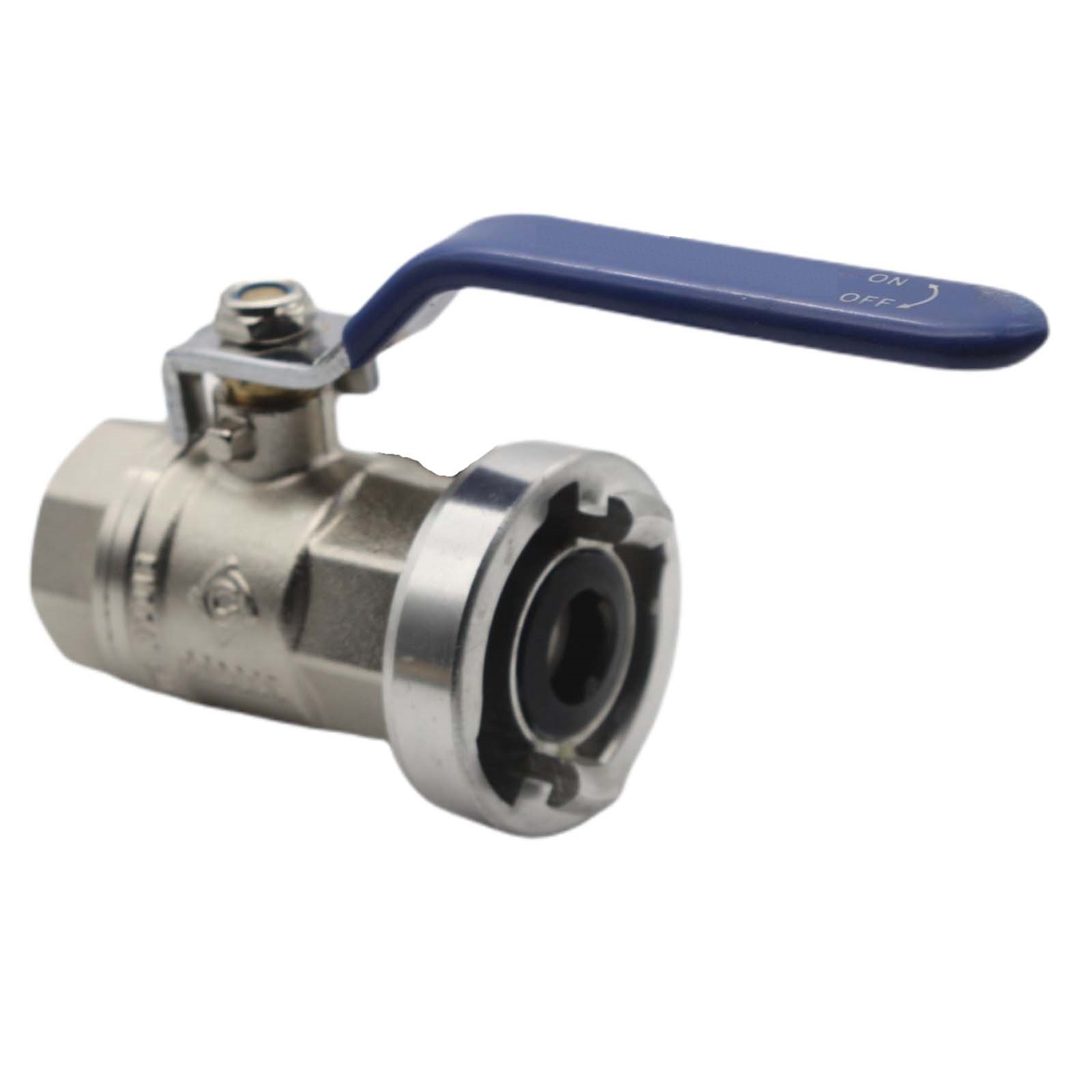 STORZ D DN 25 KA 31 Übergangsstück Adapter -> Kugelhahn IG 1" Zoll Messing Pumpen Anschluss