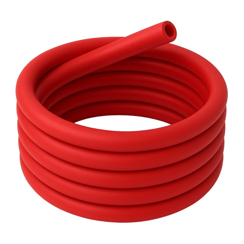 4 x 2 mm Polyamid PA Pneumatik Schlauch rot - PN 44 bar - 25 m