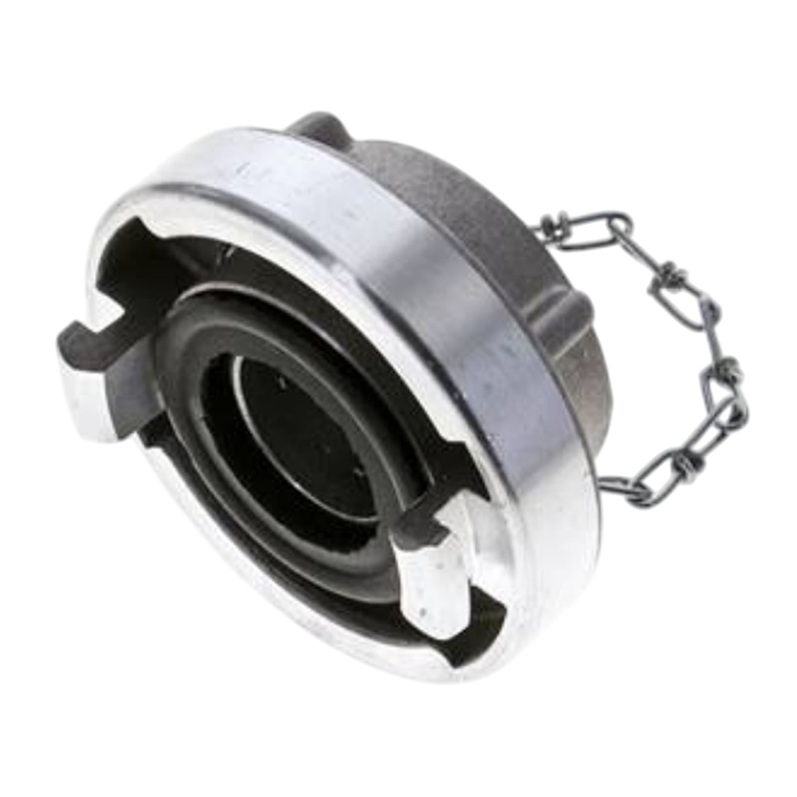 STORZ DN 32 KA 44 Blindkupplung mit Kette Saug Bau Feuerwehr Schlauch Aluminium - PN 16 bar