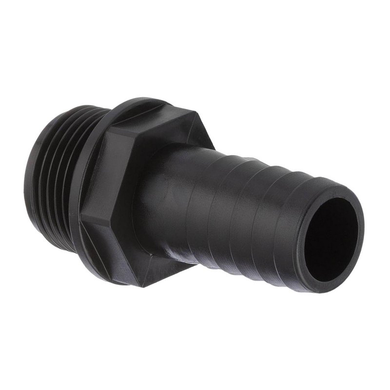 25 mm x 1 " PP Gewinde Fitting Schlauch Tülle Stutzen Außengewinde AG - PN 6 bar