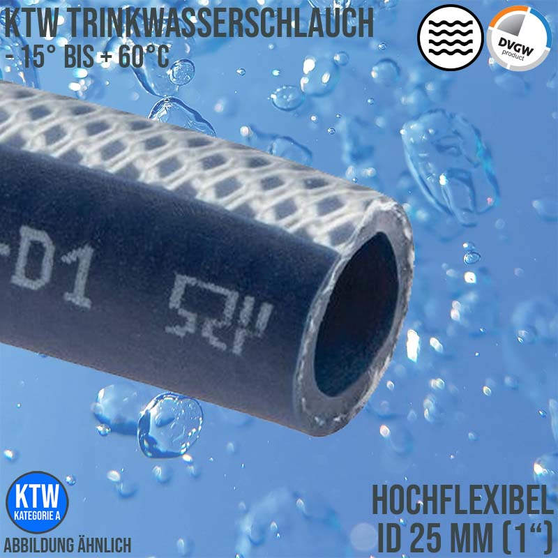 Trinkwasserschläuche nach KTW-BWGL & DVGW-W270 finden Sie in unserem Shop...