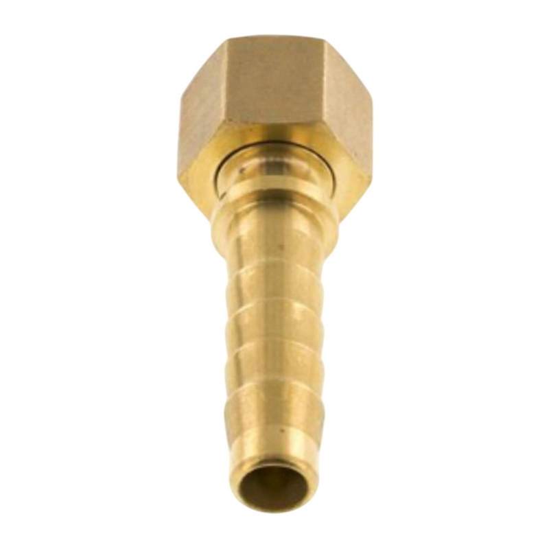 1/2" x 13 mm Schlauch Tülle Stutzen Innengewinde IG ÜWM Nippel Messing Fitting - PN 18 bar