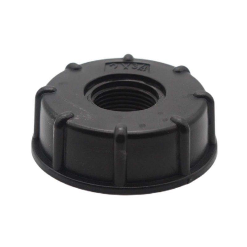 S60 x 6 IBC Adapter mit Innengewinde IG 1/2" Container Fass Tank Zubehör PN10 bar