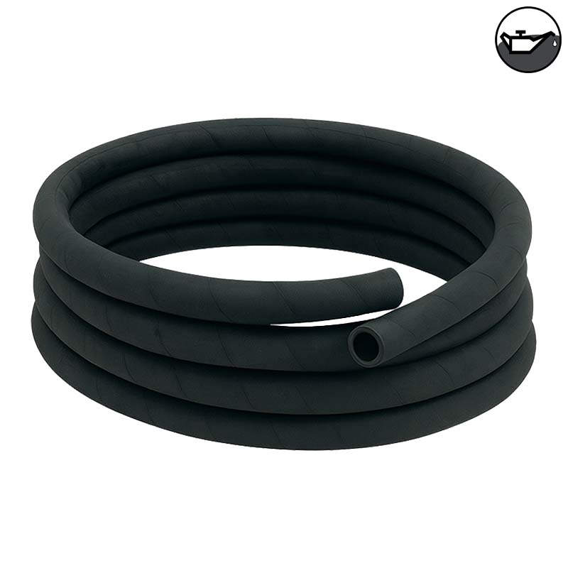 50 x 61 mm Kühler Heißwasser Universal Schlauch NBR/CR ölbeständig (ähnl. DIN73411/96) schwarz - PN 5 bar - 20 m