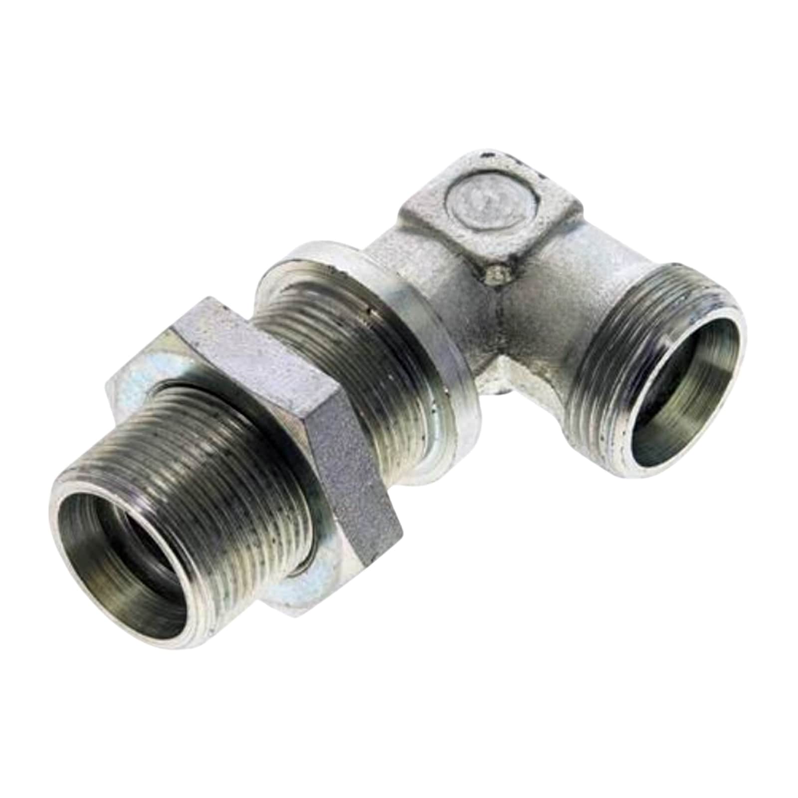 35 L Schneidring Winkel 90° Schott Verschraubung (M 45 x2,0) AG ohne Mutter / Schneidring - PN 160 bar