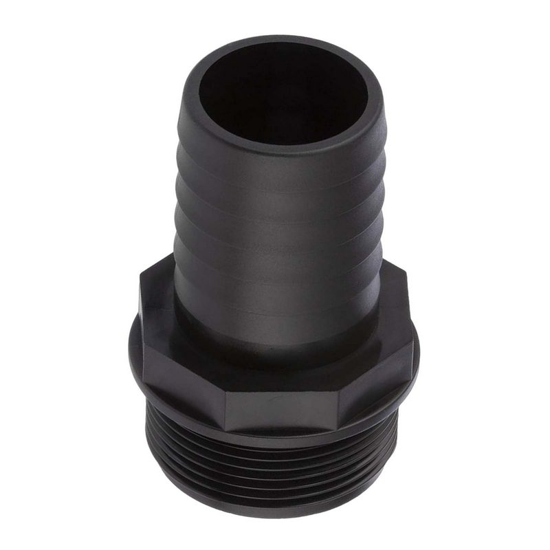 40 mm x 1 1/2 " PP Gewinde Fitting Schlauch Tülle Stutzen Außengewinde AG - PN 6 bar