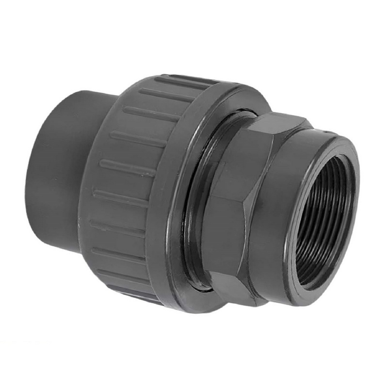63 mm VDL PVC Klebe Fitting Verschraubung Verbinder Muffe 63 mm x 2" - PN 10 bar