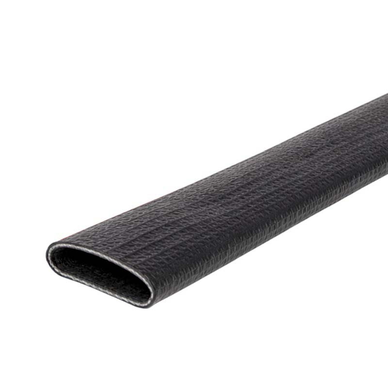 26 mm PVC Flach Schlauch Wasser Druck Luft schwer schwarz PN 30 bar - 60 m