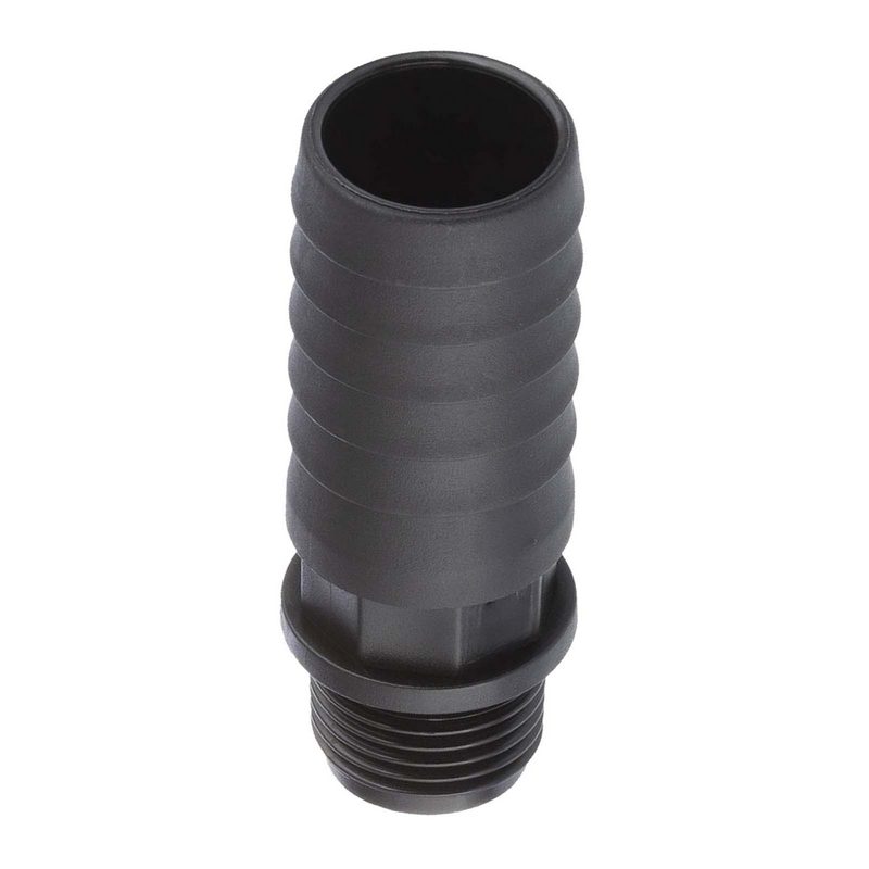 25 mm x 1/2 " PP Gewinde Fitting Schlauch Tülle Stutzen Außengewinde AG - PN 6 bar