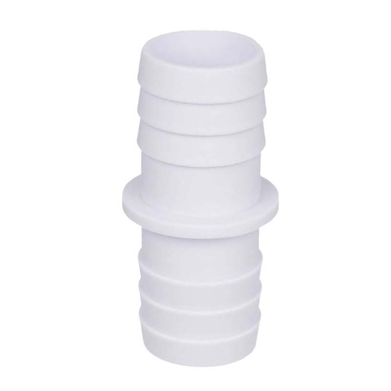 38 x 38 mm ABS Schlauch Tülle Stutzen Doppel Verbinder Pool Schwimmbad Teich - PN 10 bar