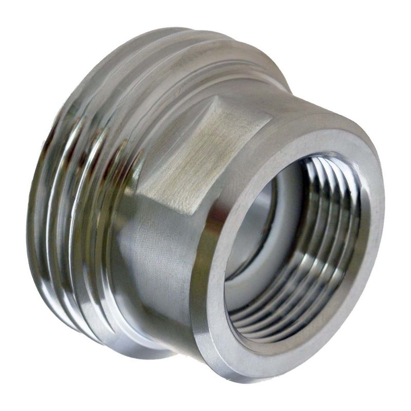DN 32 Milchrohr Verschraubung DIN 11851 VT Vaterteil Außengewinde RD Innengewinde 1 1/4" - PN 25 bar