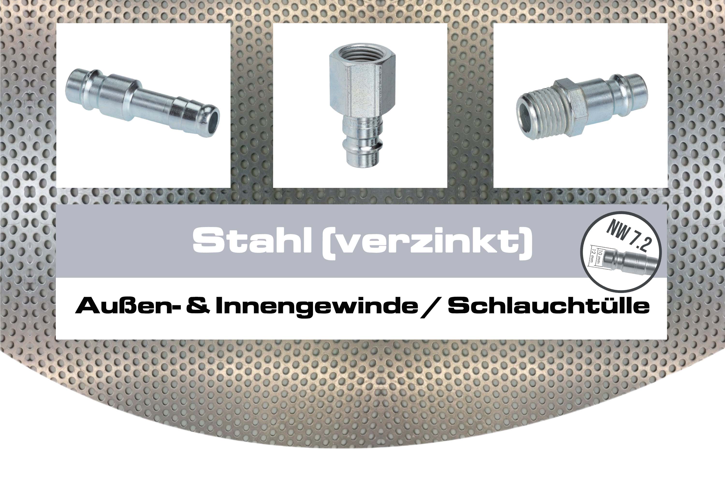 Stahl (verzinkt)