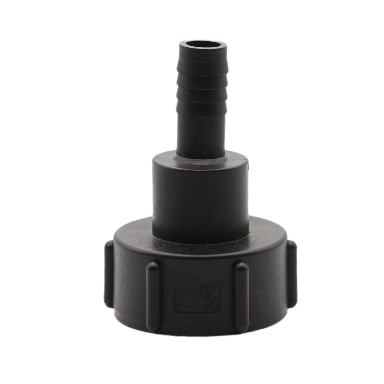 S60 x 6 IBC Adapter Tülle Stutzen drehbar 3/4" (19 mm) Container Fass Tank Zubehör PN 10 bar