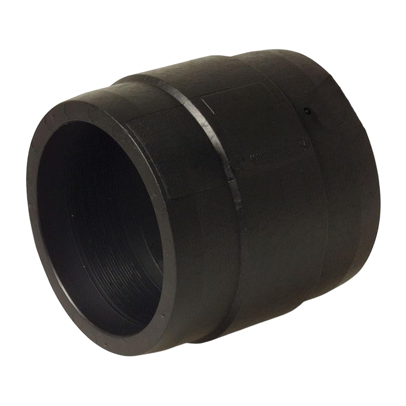 110 mm PE 100 Elektro Schweiß Fitting Muffe SDR 11 DVGW 24 VAC schwarz