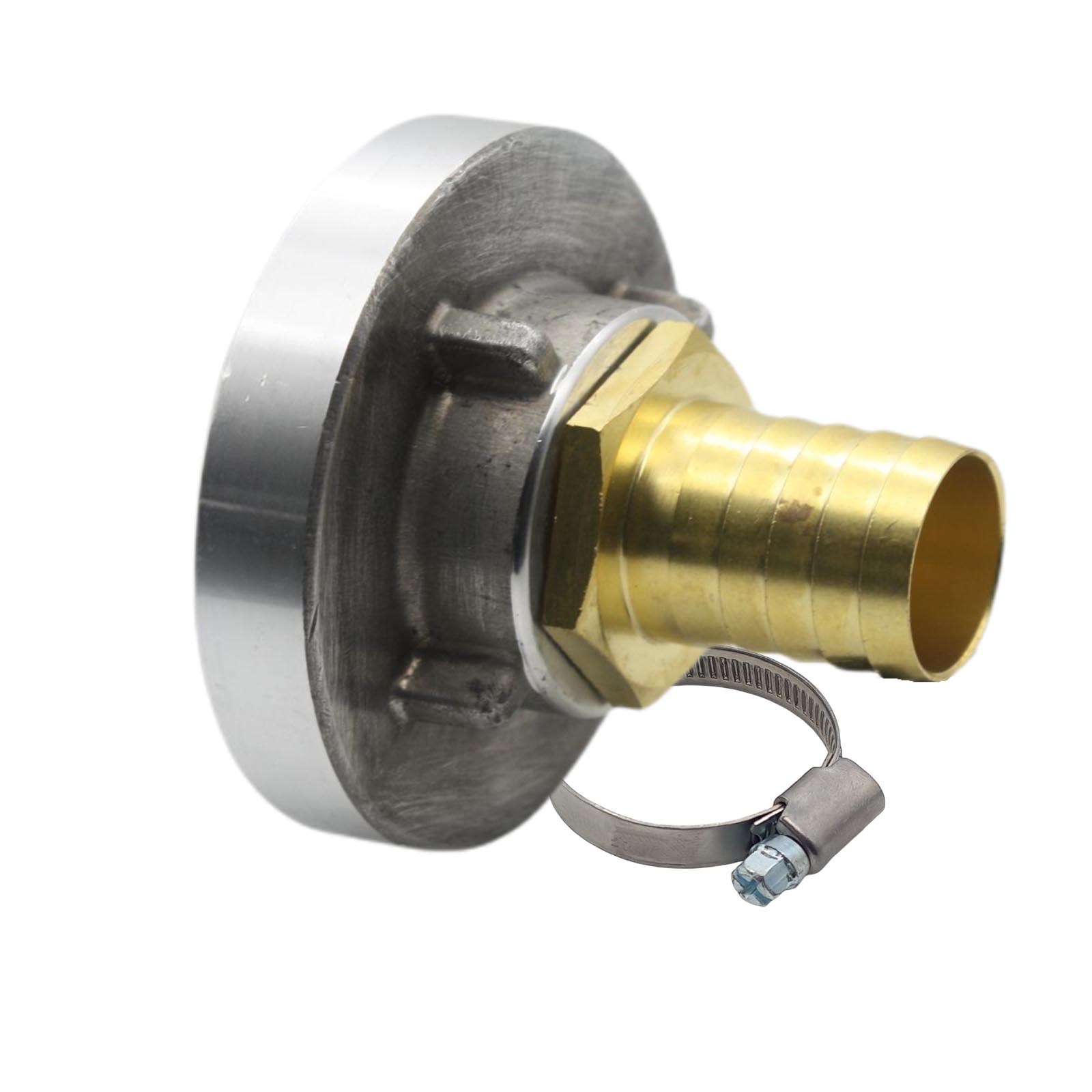 STORZ C DN 52 KA 66 Übergangsstück Adapter -> Tülle Stutzen 50 mm 2"" Zoll Messing Pumpen Anschluss