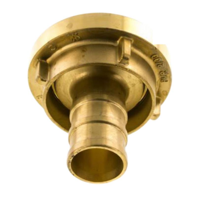 STORZ C DN 52 KA 66 Messing Saug Druck Kupplung -> Stutzen Tülle 38 mm Bau Feuerwehr Schlauch KTW NBR - PN 16 bar