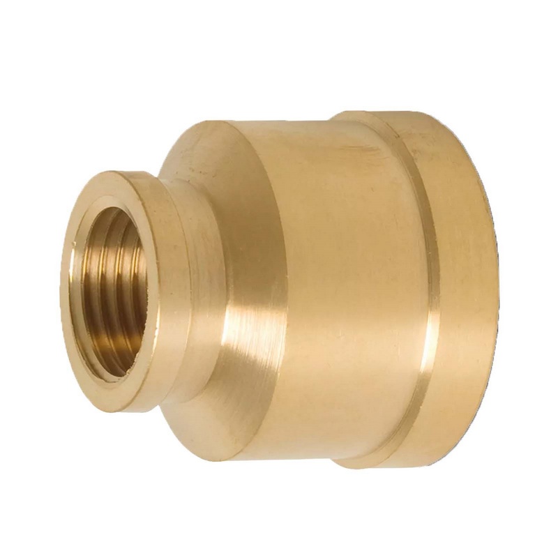 2" x 1 1/2" Reduzier Muffe Nr. 240 Innengewinde IG Messing Fittings PN 30 bar