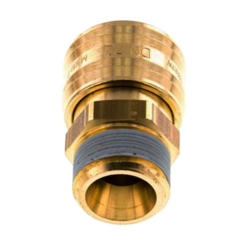 1/8 " Druckluft Kupplung Dose Schnell Messing NW 7,2 mit Innengewinde AG - PN 35 bar