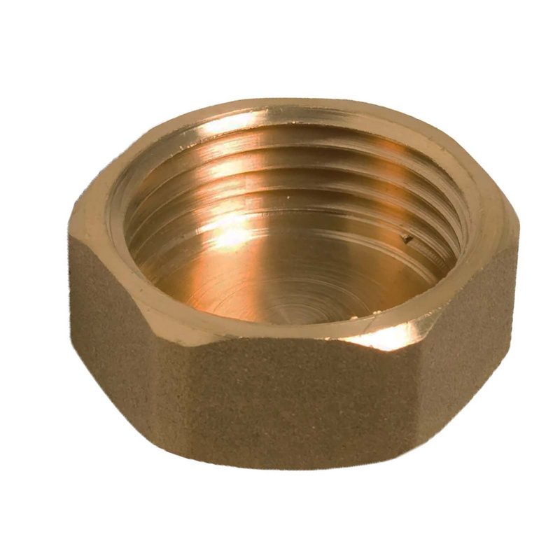 2 1/2" Endkappe Nr. 300 Innengewinde IG Messing Fittings PN 20 bar