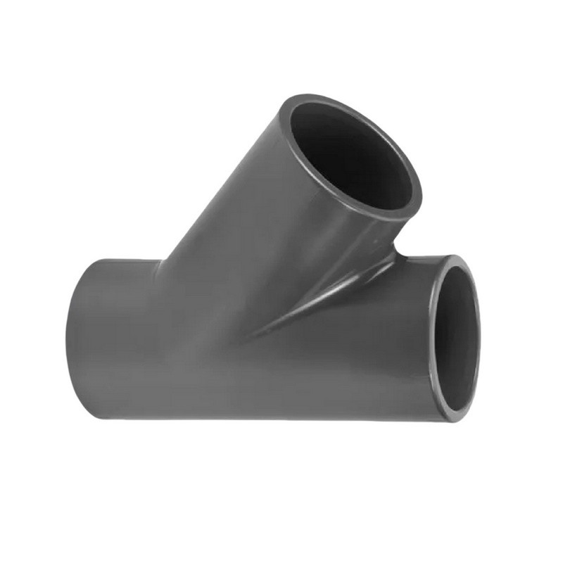 250 mm VDL PVC Klebe Fitting T-Stück 90° Muffe Verbinder - PN 6 bar