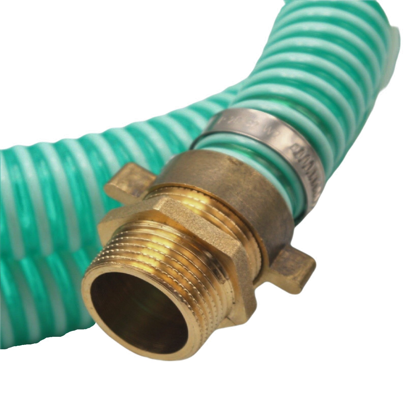 32 mm 1 1/4" Zoll Ansaug Saug Schlauch Pumpen Garnitur vario schwimmende Entnahme grün - 25 m