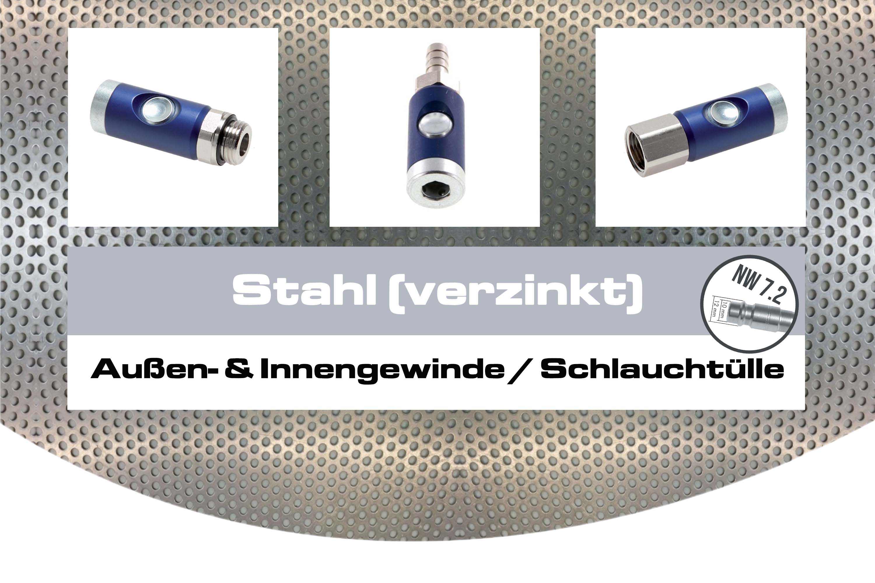Stahl (verzinkt)