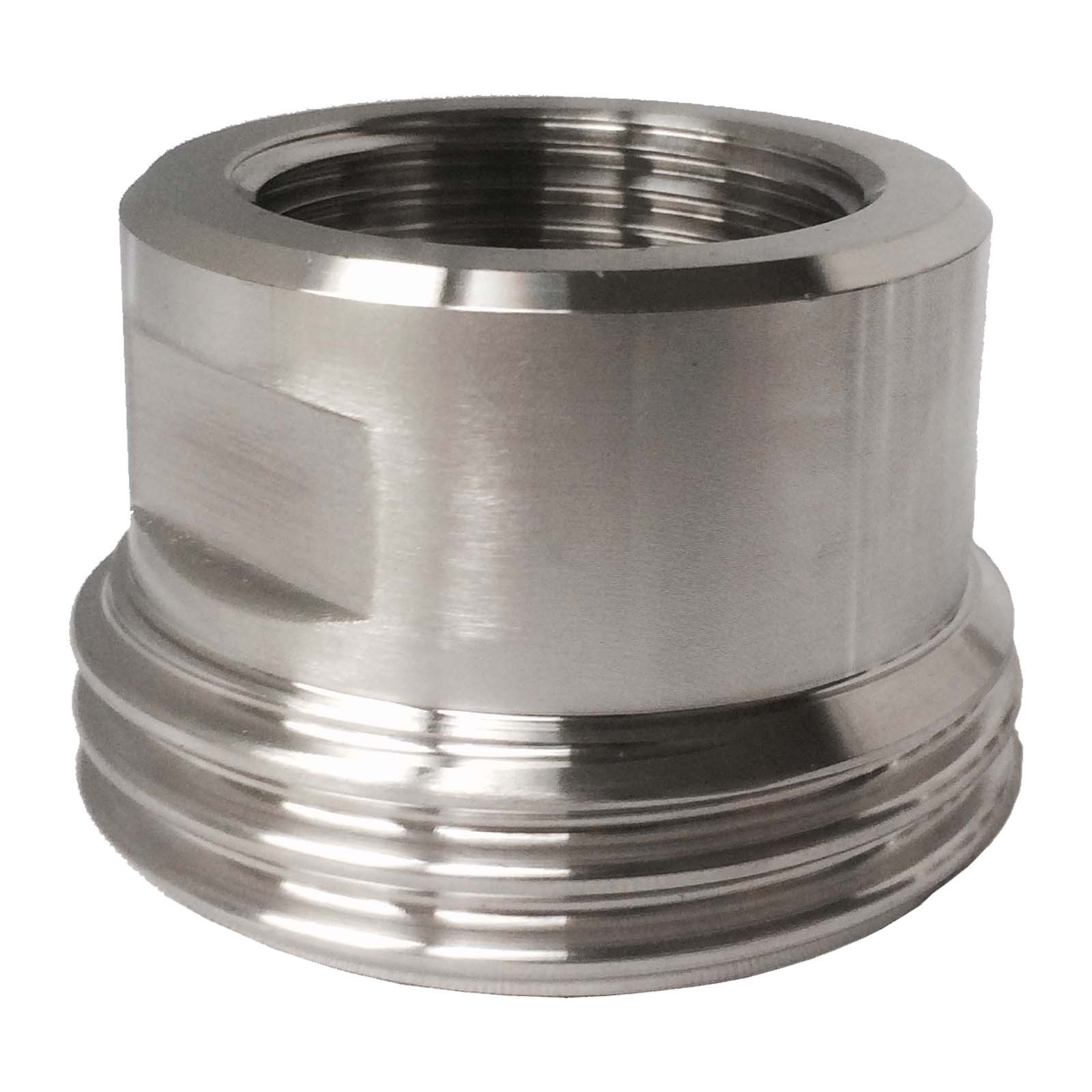 DN 50 Milchrohr Verschraubung DIN 11851 VT Vaterteil Außengewinde RD Innengewinde 2" - PN 25 bar