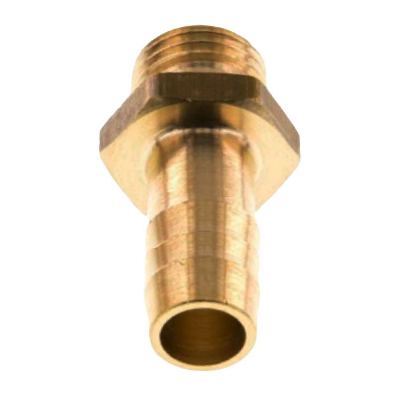 6 mm x 1/8" Zoll Schlauch Tülle Stutzen Außengewinde AG Nippel Messing Fittings - PN 30 bar