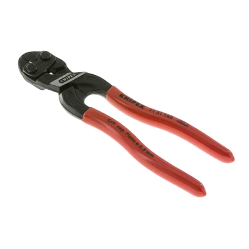 250 mm CoBolt Bolzen Schneider Zange Schneidkopf mit Aussparung schwarz atramentiert Knipex