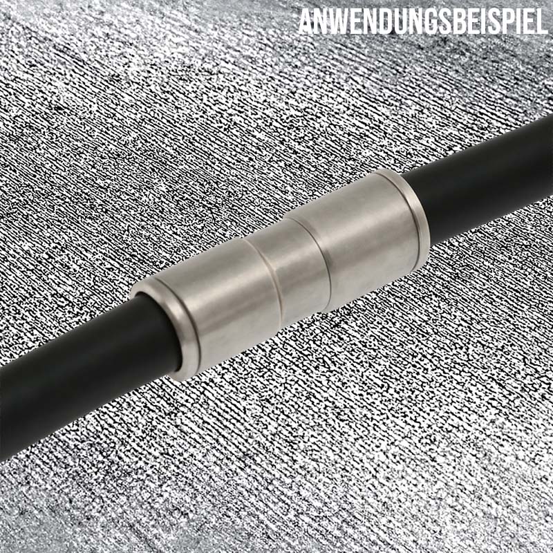 12 -> 10 mm Pneumatik Schnell Steck Verbinder IQS gerade reduziert MSV Messing PA PU Schlauch - PN 16 bar