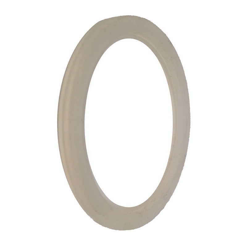 DN 100 Milchrohr DIN 11851 Dichtung Silikon transparent FDA - 104 x 114 x 6 mm