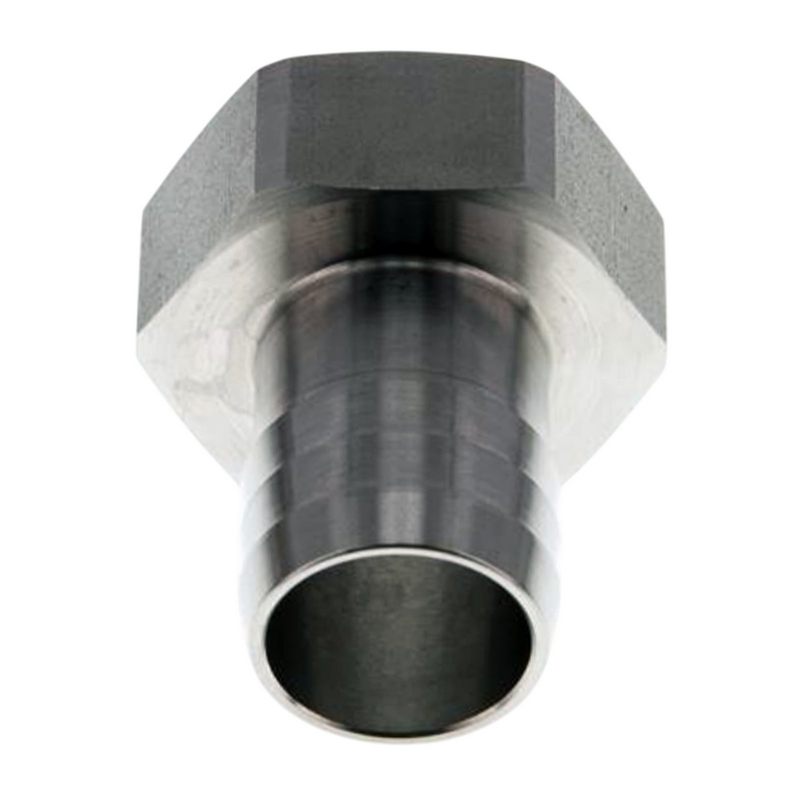 1 1/2" x 38 mm Schlauch Tülle Stutzen Innengewinde IG Nippel Edelstahl AISI 316 VA Fitting - PN 20 bar