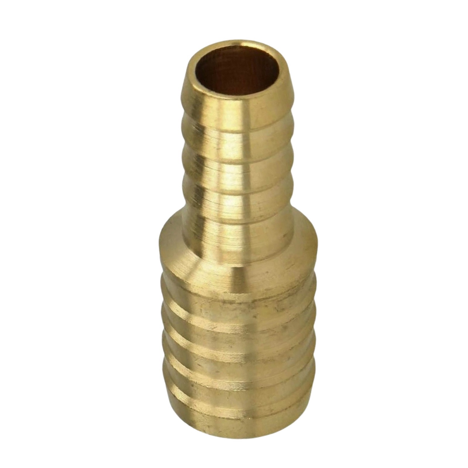 13 mm - 1/2" Zoll x 19 mm - 3/4" Zoll Schlauch Reduzier Verbinder Verteiler Tülle Kupplung Reparatur Messing PN 10 bar