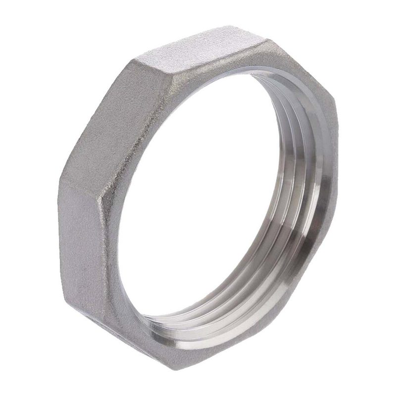 3/8" Edelstahl Fitting V4A AISI 316 Nr. 312 - Sechskant Mutter Innengewinde IG - PN 16 bar