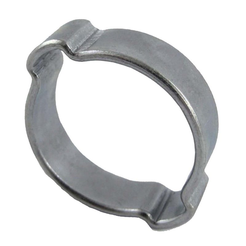 40,6 - 46 mm 2-Ohr Doppel Schlauch Schelle Edelstahl 1.4307 W4 - Bandbr. 10,0 mm
