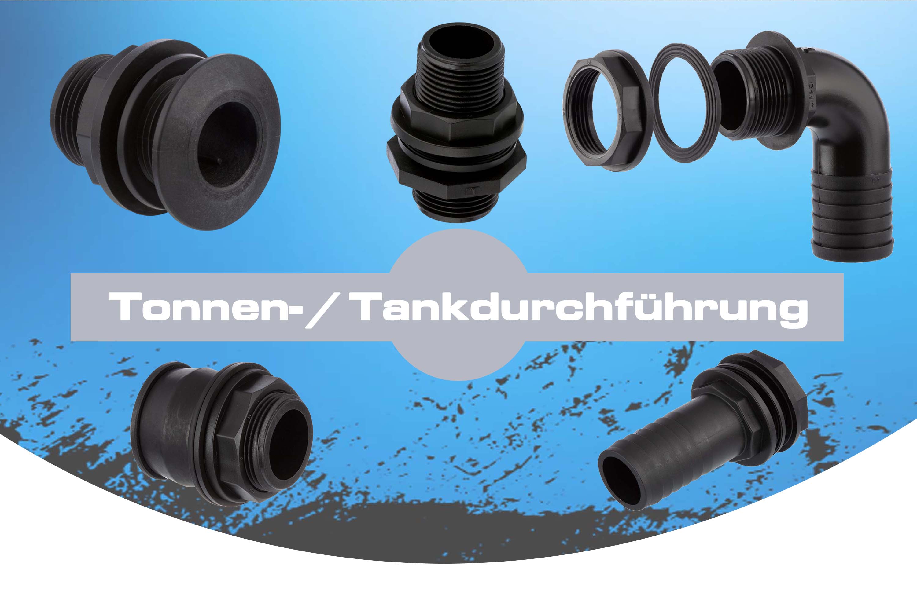 Tonnen- / Tankdurchführung