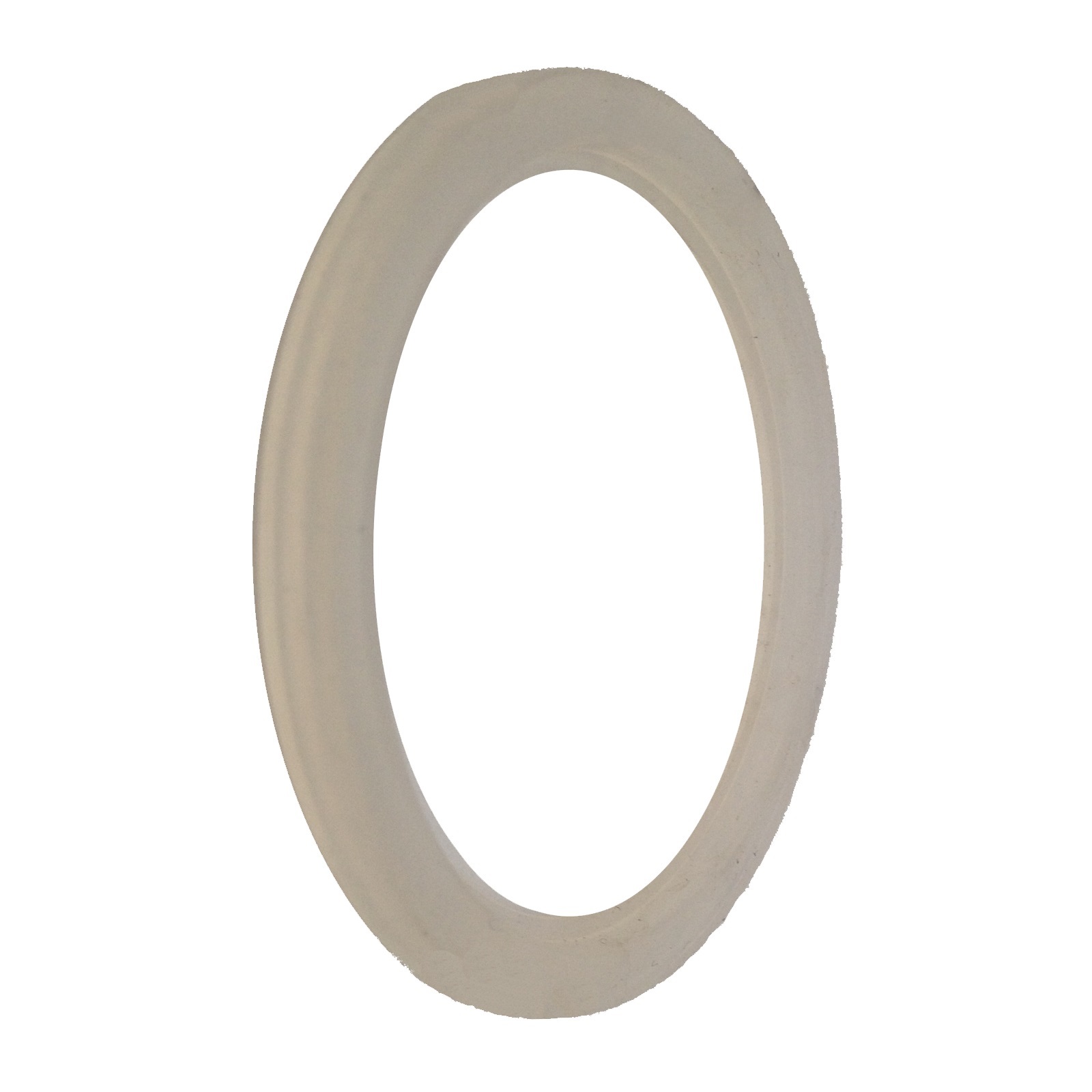 DN 100 Milchrohr DIN 11851 Dichtung Silikon transparent FDA - 104 x 114 x 6 mm