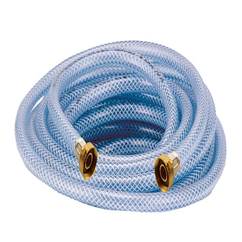 5 m Heizungs Füll Wasser Heizkörper Radiator Sanitär Schlauch transparent 3/4" Anschluss - PN 8 bar