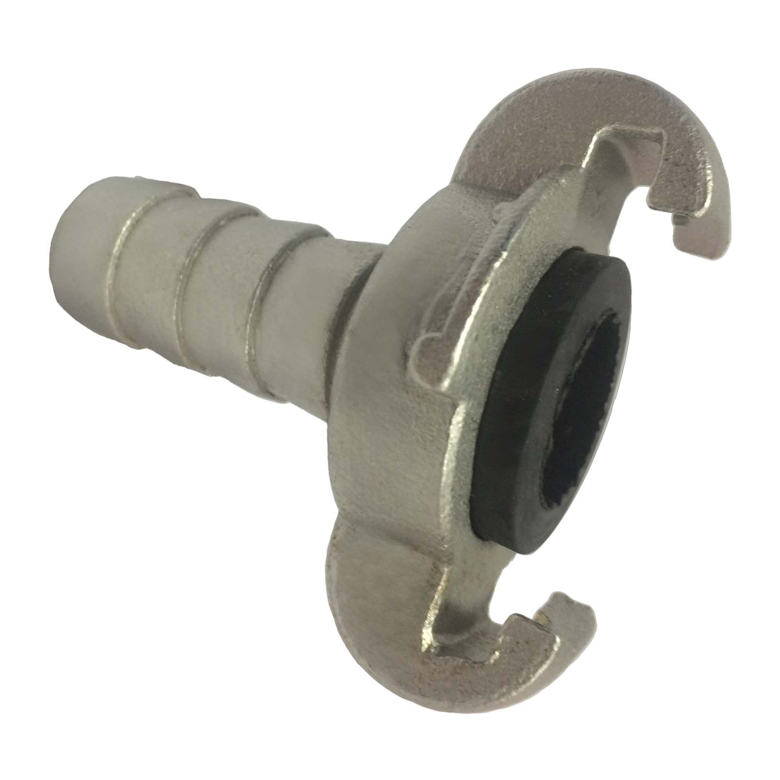 3/4" Klauen Kupplung Edelstahl AISI 304 European Type Abstand 42 mm Schlauch Stutzen Tülle 20,5 mm - PN 10 bar