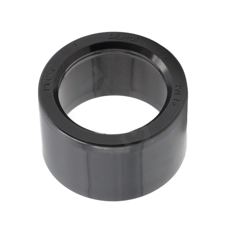 160 x 140 mm PVC Klebe Fitting Reduktion Reduzierer kurz Muffe Verbinder - PN 16 bar