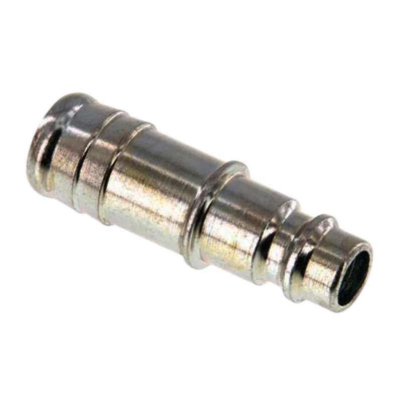 9 mm Druckluft Stecker Nippel Einsteck Schlauch Tülle Stahl verzinkt NW 7,2 LW - PN 35 bar