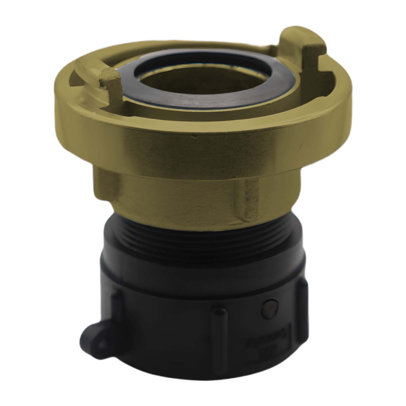 S60 x 6 IBC Adapter auf STORZ C DN 52 KA 66 Messing Übergangsstück Pumpenanschluß