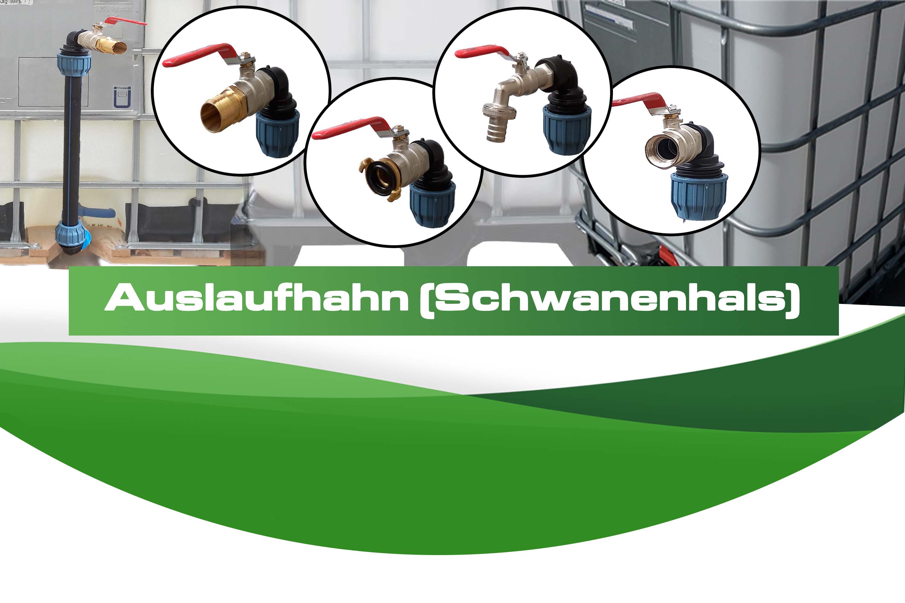 Auslaufhahn (Schwanenhals)