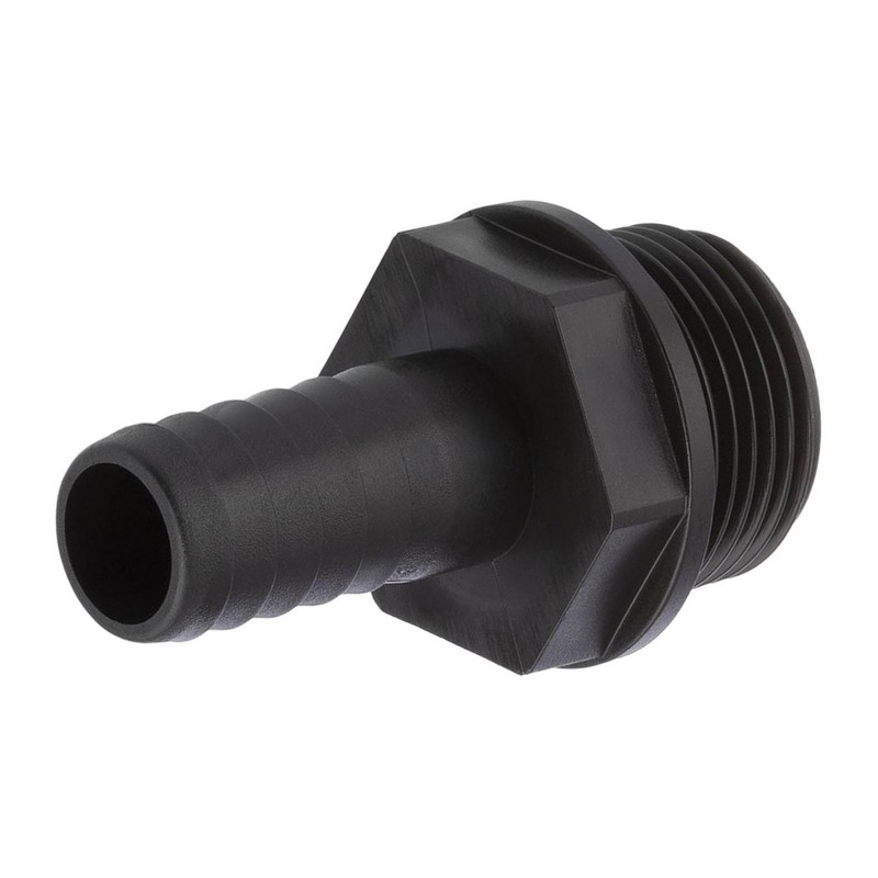 20 mm x 1 " PP Gewinde Fitting Schlauch Tülle Stutzen Außengewinde AG - PN 6 bar