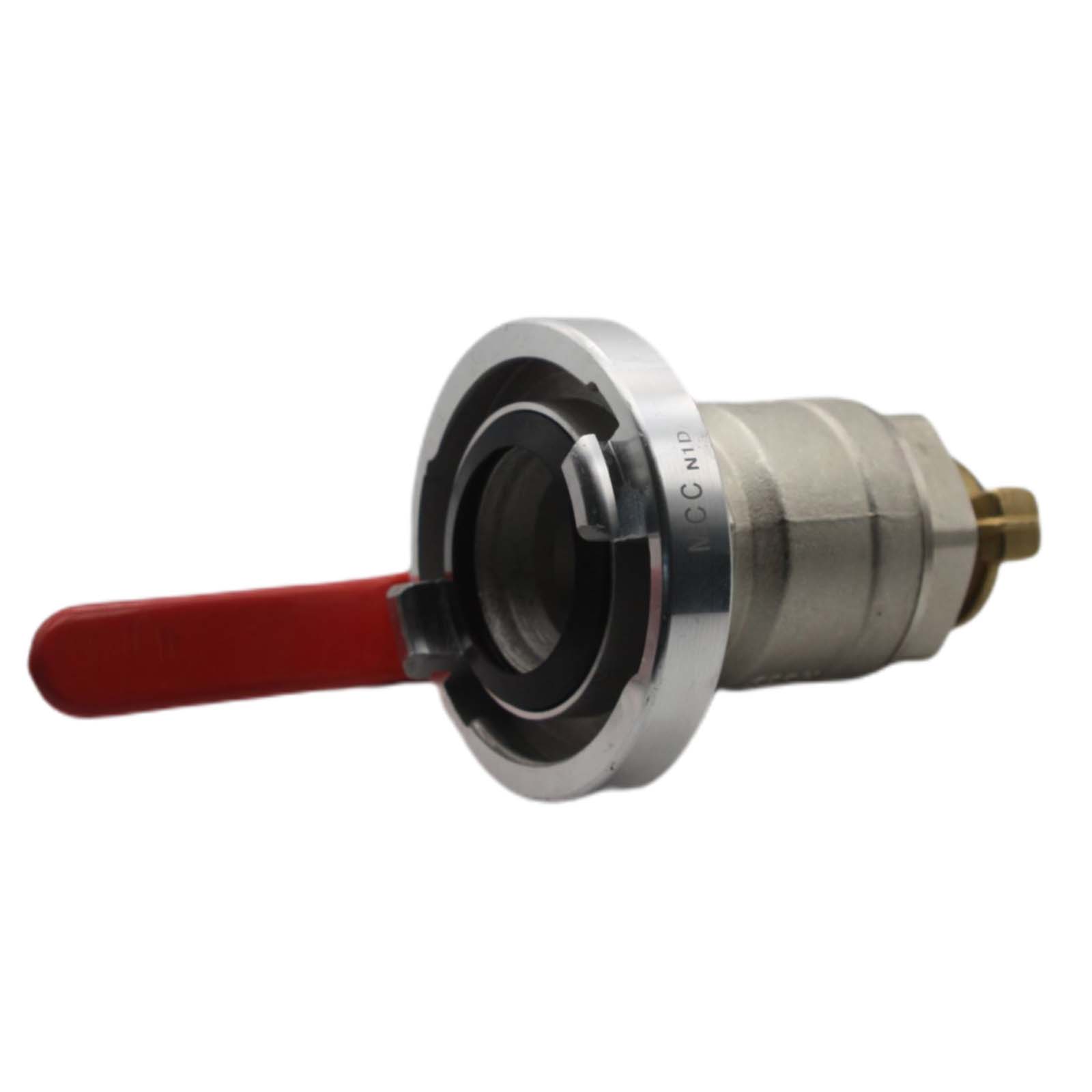 STORZ C DN 52 KA 66 Übergangsstück Adapter -> Kugelhahn Schnellanschluss Kupplung GEKA kompatibel