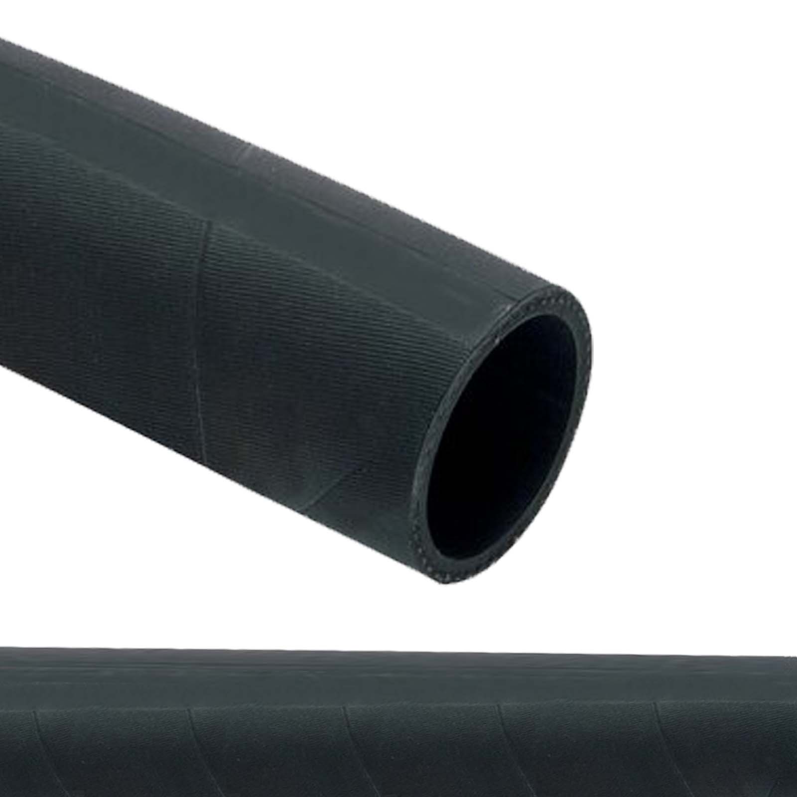 40 x 50 mm Kühler Heißwasser Druckluft Mittel Schlauch EPDM schwarz DIN 73411/96 - PN 6 bar